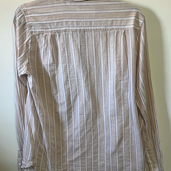 Trovata Birds Of Paradis Striped Top Sz Med - Picture 5 of 7